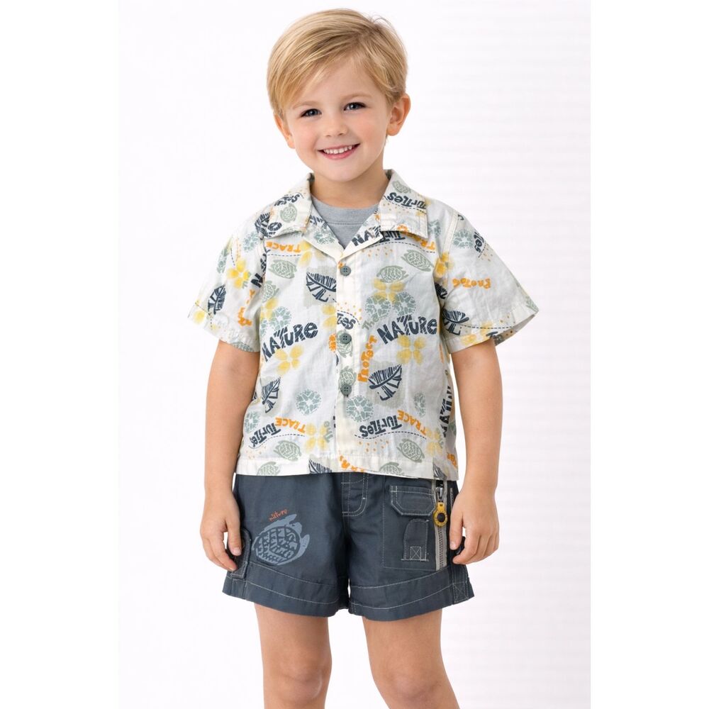 Vitamins Kids Multicolor 3 Piece Shortall Set